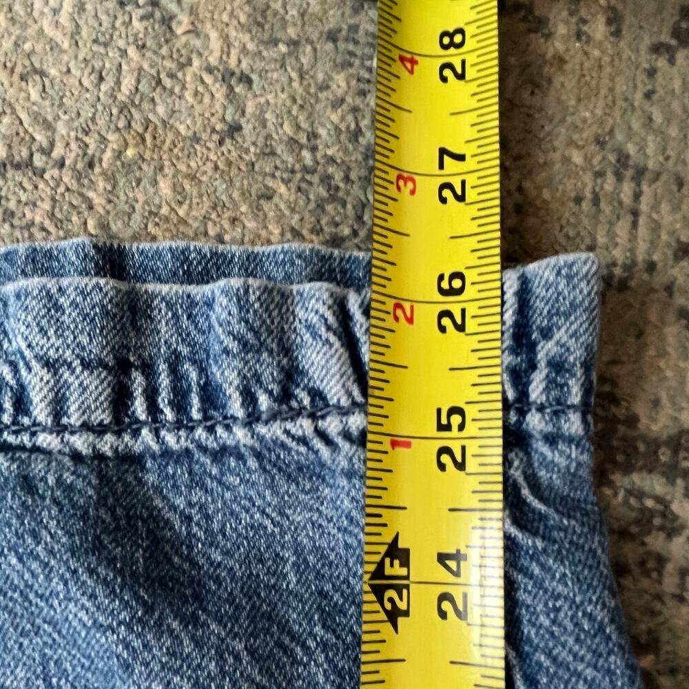 Anthropologie Pilcro Drawstring Pull-On Wide Leg Jeans Elastic Waist Women's M - Picture 10 of 14
